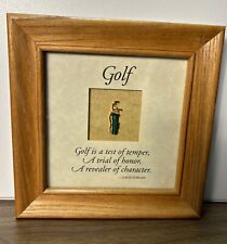 Golf art framed for sale  Appleton