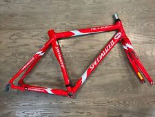 Specialized Allez ES SLX Columbus Aluminum Road Frameset Red Incomplete 2005 54 for sale  Shipping to South Africa