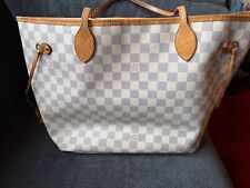 Bolsa tote Louis Vuitton Damier Azur Neverfull MM autêntica comprar usado  Enviando para Brazil