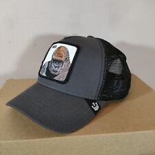 Used, Goorin Bros Grey Alpha Primal Trucker Cap Gorilla The farm Authentic  for sale  Shipping to South Africa