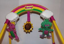 Usado, De colección~BARNEY & BABY BOP~GIMNASIO DE PISO INFANTIL~1993~Y Muñeca JINGLES Sonajero~C@@L segunda mano  Embacar hacia Argentina