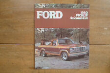 Usado, Folleto de camioneta Ford 1980 4x2 y 4x4 segunda mano  Embacar hacia Argentina