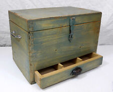 Antique wooden toolbox d'occasion  Expédié en Belgium