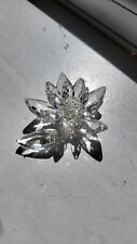 Swarovski crystal flower for sale  LEICESTER