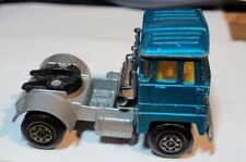 Matchbox Blue Lesney Scammell Crusader Tractor 1973 Made in England C185-4 for sale  Shipping to Ireland