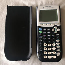Calculadora gráfica Texas Instruments TI-84 Plus preta com baterias, usado comprar usado  Enviando para Brazil