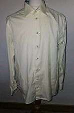 MENS ETON CONTEMPORAY YELLOW LONG SLEEVE SHIRT SIZE 16.5 / 42 for sale  Shipping to South Africa