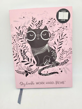 Diário forrado de gatos de estimação rosa caderno bonito diário livro de recortes páginas forradas bom comprar usado  Enviando para Brazil