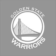 Calcomanía de vinilo de 1 color con logotipo del equipo de Golden State Warriors pegatina ventana de coche pared segunda mano  Embacar hacia Mexico