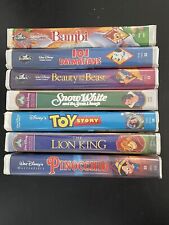 Disney  Lot of 7 VHS Tapes Beauty & Beast, Toy Story & More! d'occasion  Expédié en Belgium