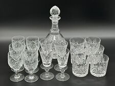 vintage crystal wine glasses for sale  ST. NEOTS