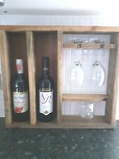 Handmade wooden wine for sale  DEWSBURY