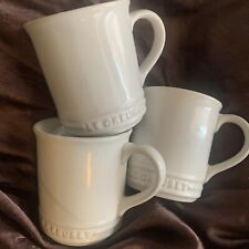 Creuset three mugs for sale  Harvey