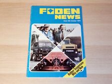1979 FODEN NEWS Issue 160 TRUCK LKW [EN] - magazine / brochure, używany na sprzedaż  PL
