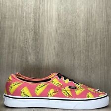 Zapatos Vans para Hombre Talla 11.5 Auténticos Estampado Tacó Lona Patineta Rosa segunda mano  Embacar hacia Argentina