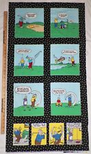 Quadrinhos de golfe Pickles por Brian Crane Timeless Treasures painel de tecido de golfe, usado comprar usado  Enviando para Brazil