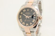 Rolex datejust 18k for sale  LONDON