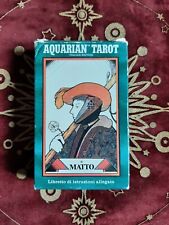 Aquarian tarot david usato  Bologna