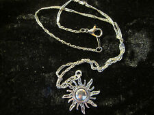 Sun necklace silver for sale  Ireland