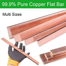 Copper flat bar for sale  Shipping to Ireland