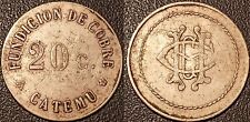 Usado, Chili - mine de Catemu - jeton Fundicion de cobre 20 centimos ! XXème siècle segunda mano  Embacar hacia Argentina