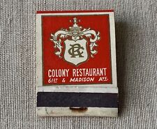 Colony restaurant 61st for sale  Westminster