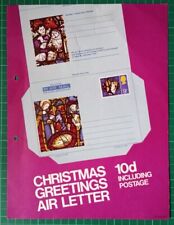 Cartel de oficina de correos carta aérea de Navidad 1970 PL(P)2127 segunda mano  Embacar hacia Argentina