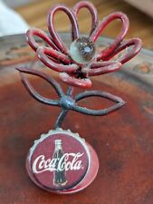 Vintage Custom Spawana Rzeźba Kwiat Coca Coli 5" na sprzedaż  Wysyłka do Poland