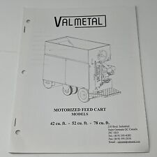 Valmetal motorized feed for sale  Albert Lea
