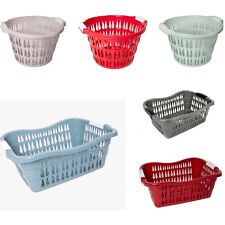 Plastic laundry basket for sale  WISBECH
