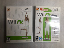 Juegos de mesa Wii Fit y Wii Fit Plus para Nintendo Balance completos y manuales en caja segunda mano  Embacar hacia Mexico