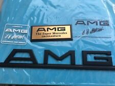 Logotipo emblema AMG Mercedes pré fusão estilo R107 W124 W126 W116 4 comprar usado  Enviando para Brazil