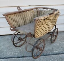 Antique wicker stroller for sale  Endicott