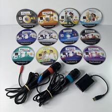 Pacote PS2 Singstar: 12x jogos 2x microfones + dongle de microfone USB *TESTADO* PAL AUS comprar usado  Enviando para Brazil