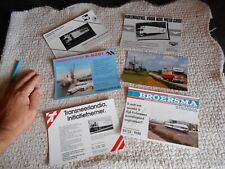 Collage sur dos Carte / ancien Camion Daf Scania Volvo Holland Transporten 1990 comprar usado  Enviando para Brazil