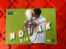 Novak djokovic autographed for sale  Livingston