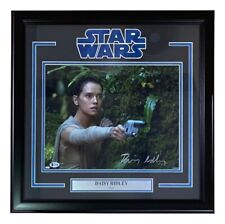 Usado, Pistola Firmada Daisy Ridley Enmarcada 11x14 Star Wars El Despertar de la Fuerza Foto BAJO segunda mano  Embacar hacia Argentina