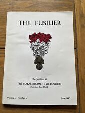 Fusilier regimental journal for sale  UK