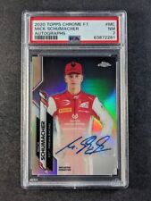 2020 Topps Chrome MICK SCHUMACHER /566 Auto Refractor #F1A-MC Prema PSA 7 NM for sale  Shipping to South Africa