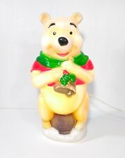 Used, Vintage Santa's Best Winnie the Pooh with Bell Disney Christmas 17" Blow Mold  for sale  Shipping to Canada