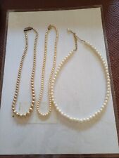 Pearl bead necklaces for sale  PETERBOROUGH