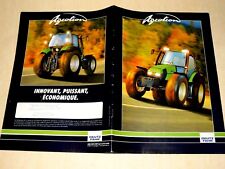 Prospectus Tracteur DEUTZ AGROTRON  brochure tractor Traktor prospekt Trattore d'occasion  Cluny
