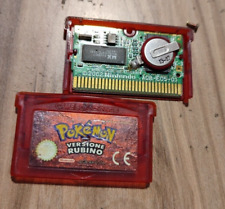Pokemon Ruby Version (Rubino) Autêntico Italiano - Game Boy Advance GBA comprar usado  Enviando para Brazil