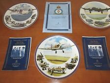 Used, collection of THREE ROYAL WORCESTER 'FOR KING & COUNTRY' FINE BONE CHINA PLATES for sale  PETERBOROUGH