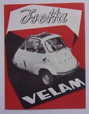 Isetta velam original for sale  UK