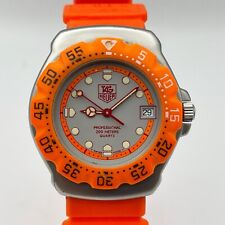 TAG Heuer Professional laranja 34mm relógio de quartzo unissex adulto 373.513 comprar usado  Enviando para Brazil