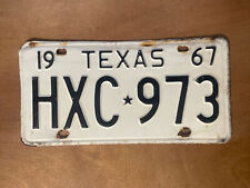 1967 texas license for sale  Grayling