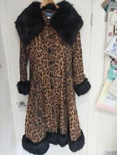 leopard print coat for sale  LIVERPOOL