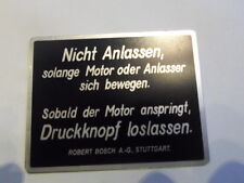 Typenschild schild güldner gebraucht kaufen  Deutschland