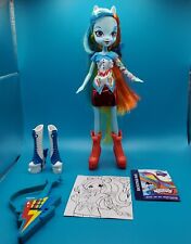 Usado, Muñeca Estampilla de Tinta Equestria Girls RAINBOW ROCKS 2014 RAINBOW DASH ¡Completa! Hasbro segunda mano  Embacar hacia Argentina